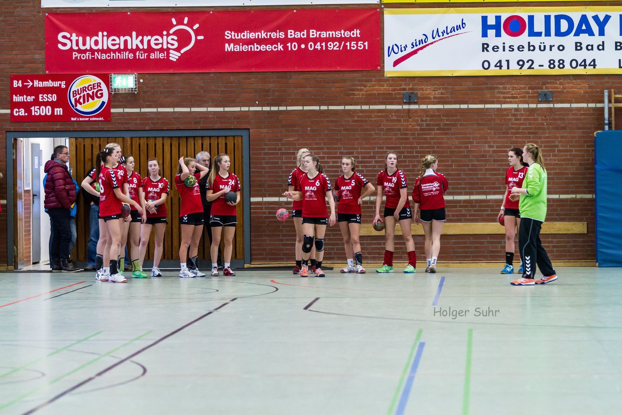 Bild 125 - B-Juniorinnen Bramstedter TS - HSG Handewitt/Nord Harrislee : Ergebnis: 25:20